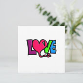 Liefde Kaart (Staand voorkant)