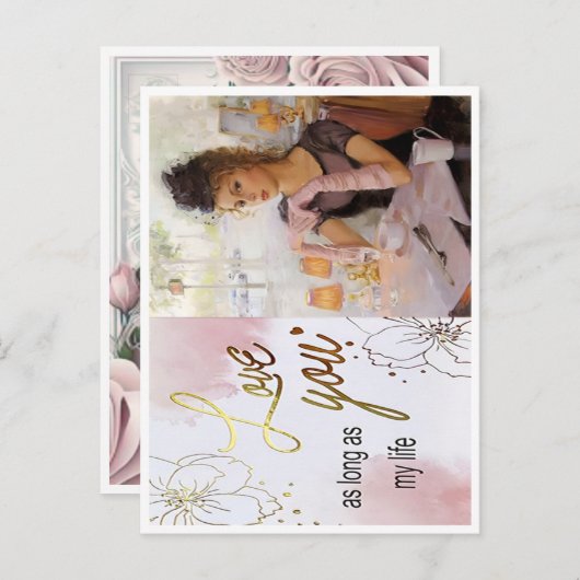 Liefde Kaart (Voorkant / Achterkant)