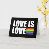 Liefde Kaart (Gele Bloem)