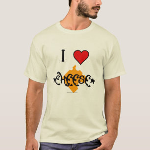 Liefde kaas t-shirt