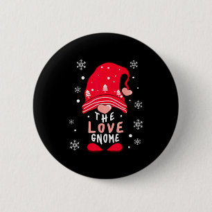 Liefde Kabouter Familie Matching Valentijnsdag Gra Ronde Button 5,7 Cm