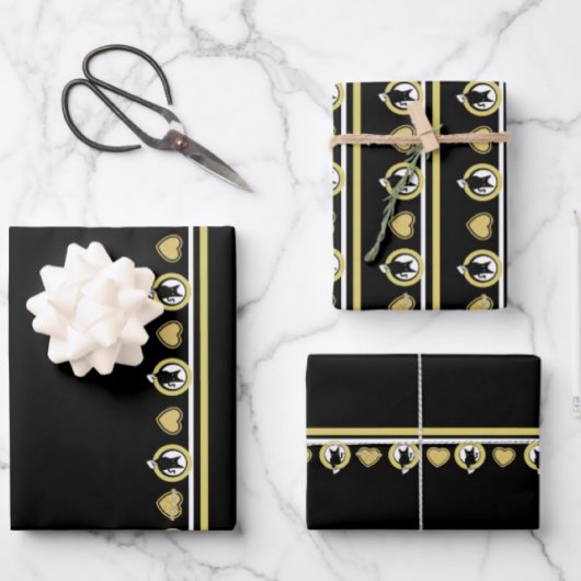 Liefde kat inpakpapier - Adiela Akoo Vel