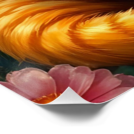 Liefde Kat Perfect Poster (Hoek)