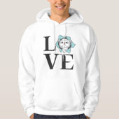 Liefde katten hoodie (Voorkant)