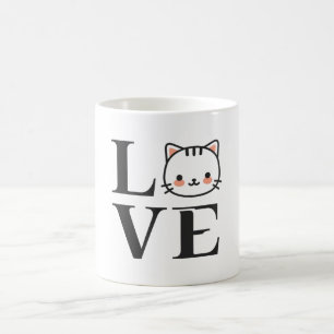 Liefde katten koffiemok