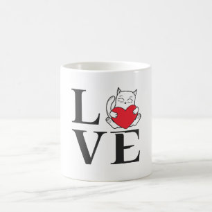 Liefde katten koffiemok