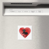 Liefde katten magneet (Insitu (Vaatwasser))