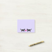 Liefde katten Post-it® notes 4 x 6 (Op bureau)