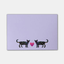 Liefde katten Post-it® notes 4 x 6