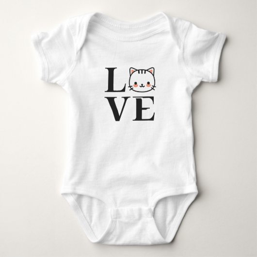 Liefde katten romper (Voorkant)