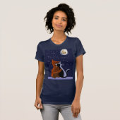 Liefde katten t-shirt (Voorkant volledig)