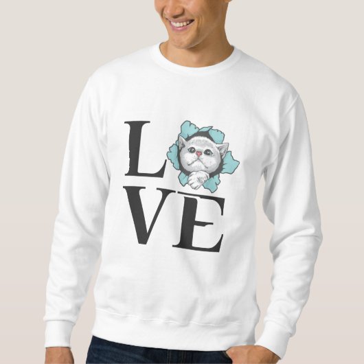Liefde katten trui (Voorkant)