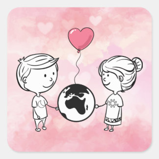 Liefde kent geen afstandsbediening sticker