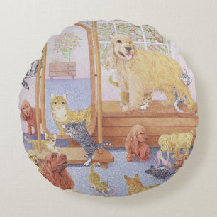 Liefde kent geen grenzen rond kussen