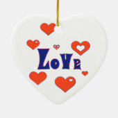Liefde Keramisch Ornament (Achterkant)