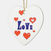 Liefde Keramisch Ornament (Links)
