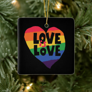 Liefde Keramisch Ornament