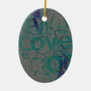 Liefde Keramisch Ornament