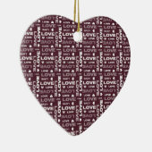 Liefde Keramisch Ornament (Rechts)