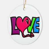Liefde Keramisch Ornament (Links)
