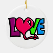 Liefde Keramisch Ornament (Achterkant)