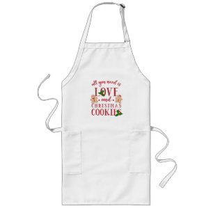Liefde & Kerstkoekjes Is Alles Wat Je Nodig Hebt Lang Schort