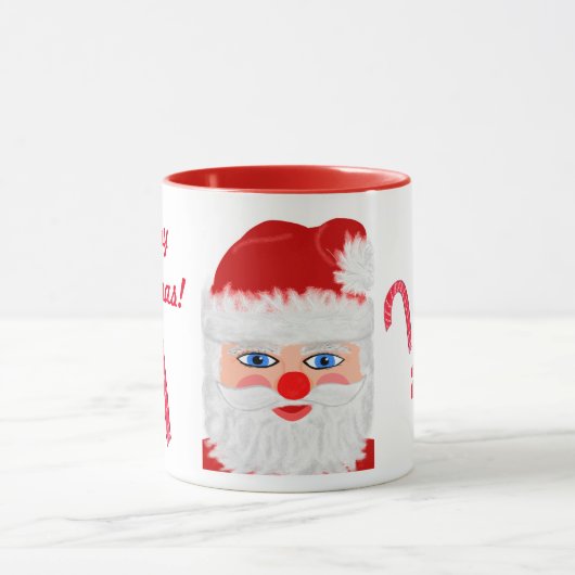 Liefde Kerstman Keepsake personaliseren Mok (Midden)