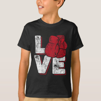 Liefde - Kickboxer Kickboksen Fitness Workout Mart T-shirt