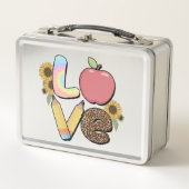 Liefde - Kleurrijk Teacher Design met Apple & Penc (Voorkant)