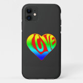 Liefde Kleurrijke Hart Valentijnsdag Case-Mate iPhone Case (Achterkant)