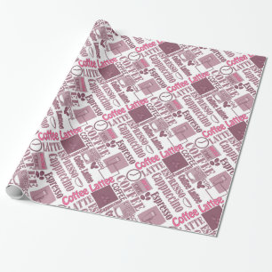 Liefde koffie cadeaupapier