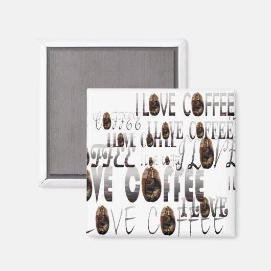 LIEFDE Koffie Magneet (Voorkant / Achterkant)