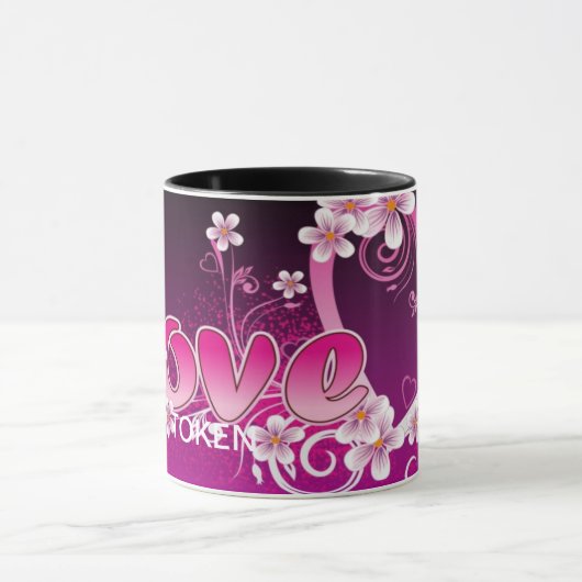 Liefde koffie mok (Midden)