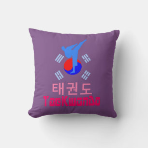 ☯✔Liefde Koreaanse Martial Art-TaeKwonDo Fabulous Kussen