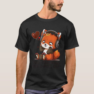 Liefde Kpop Red Panda K-Pop Items Mode Bias Korea T-shirt