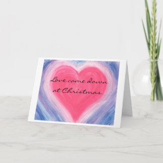 Liefde kwam naar beneden tijdens de Kaart