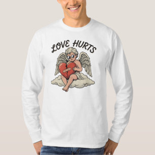 Liefde Kwetst Cupido Engel T-shirt