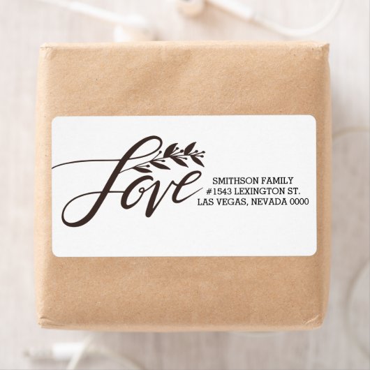 Liefde-label Etiket (Insitu)