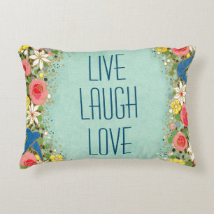 Liefde Lachen Liefde Accent Kussen