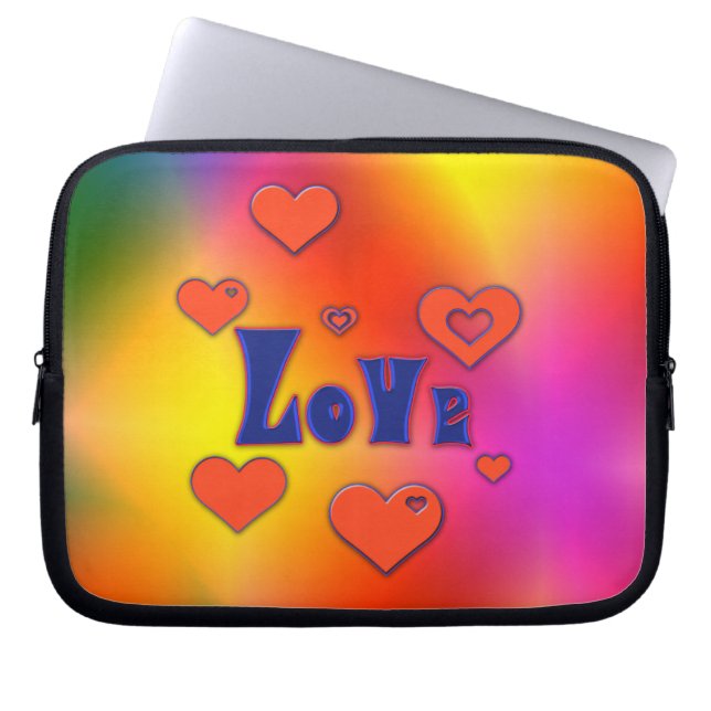 Liefde Laptop Sleeve (Voorkant)