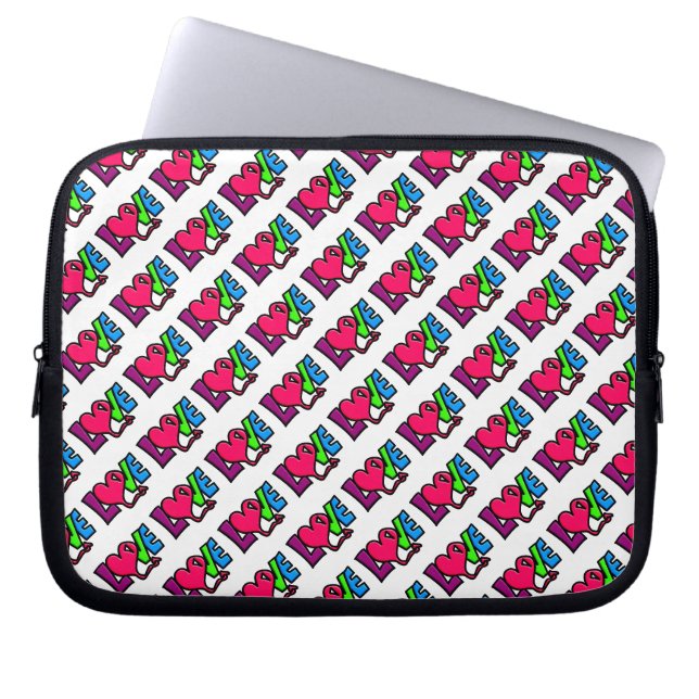Liefde Laptop Sleeve (Voorkant)