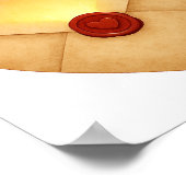 Liefde letter poster (Hoek)