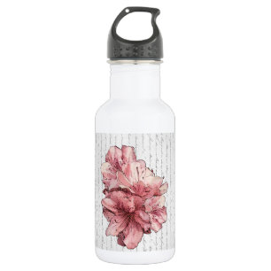 Liefde Letter roze geïllustreerd ventilator past Waterfles