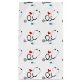 Liefde leuke medische patroontas voor liefhebbers klein cadeauzakje (Achterkant)