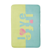 Liefde/levensbadmatten Badmat (Voorkant Verticaal)