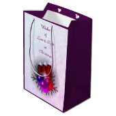 Liefde & lichte kerst medium cadeauzakje (Achterkant Gekanteld)