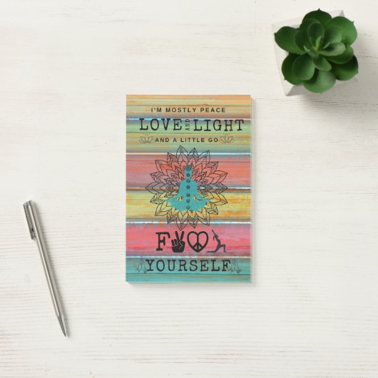 Liefde & Lichte Yoga Post-it® Notes (Kantoor)