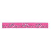 Liefde Liefde Elegant Roze Grosgrain Lint (Voorkant)