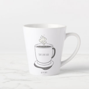 Liefde Liefde Liefde Alle Koffie Latte Mok