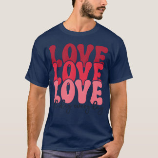 liefde liefde liefde elke dag elke dag vintage t-shirt